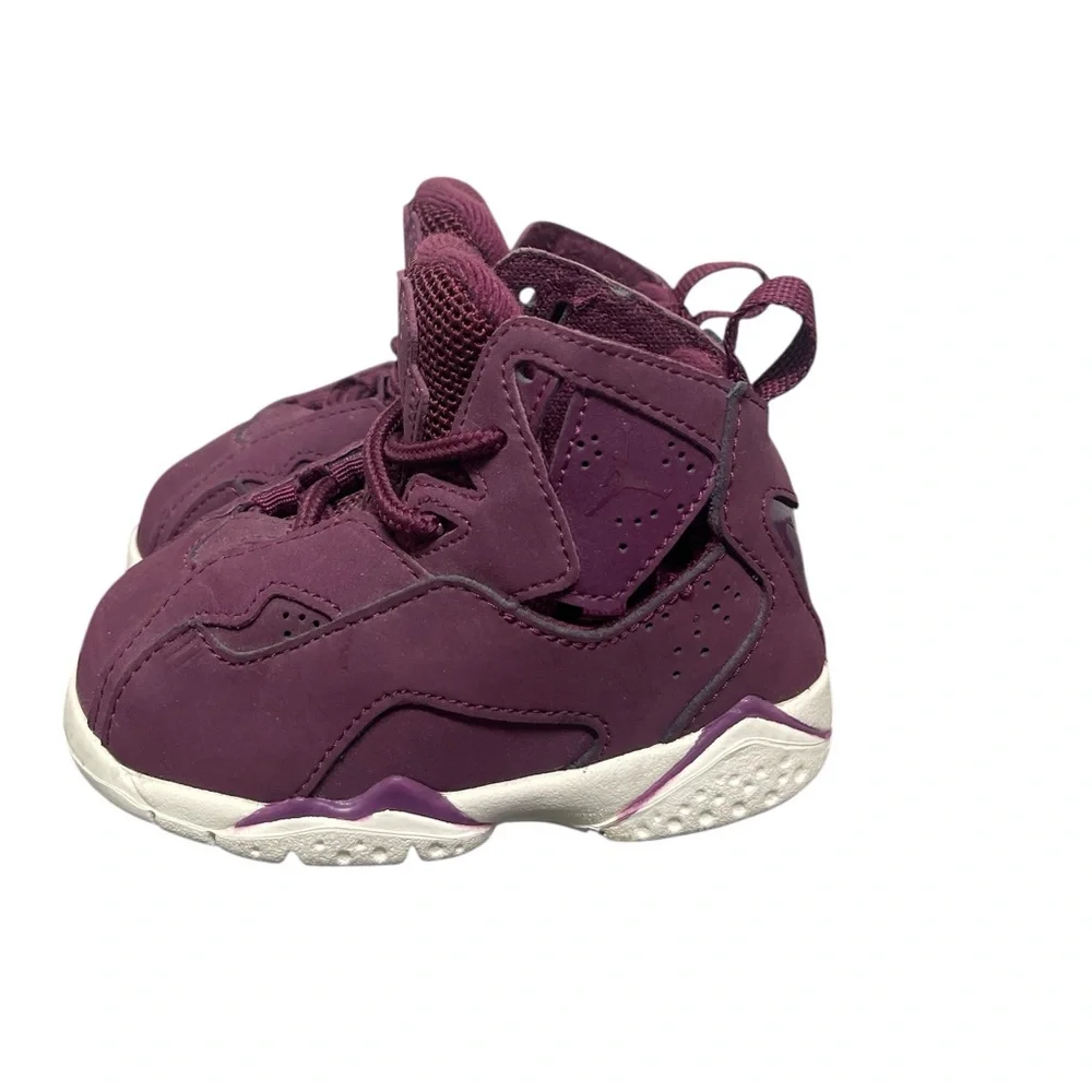 Jordan True Flight Sneakers Size 5C Bordeaux